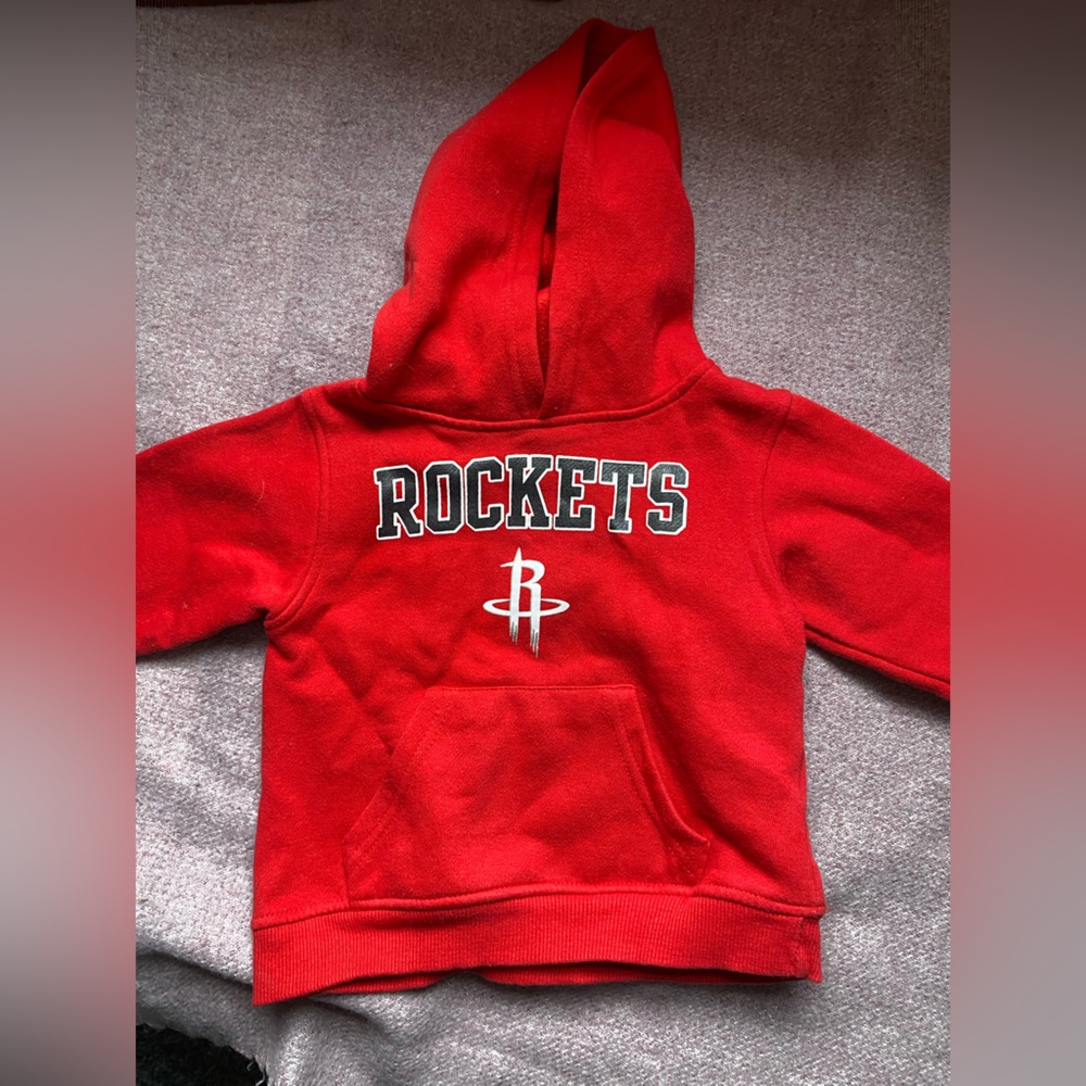 2T-3T boys bundle 6 items -NBA Rockets Kids Red Hoodie